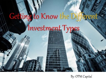 different ways to invest money