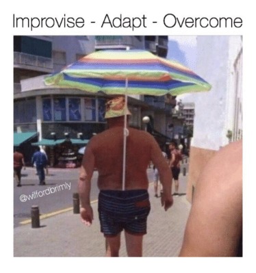 adapt overcome quote
